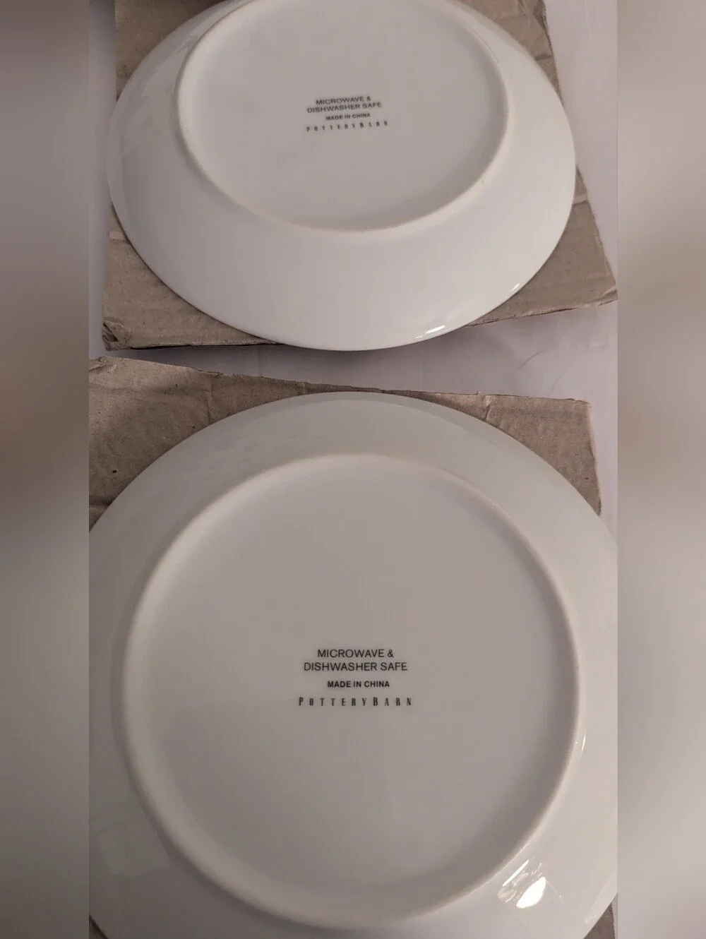 Pottery Barn Woody Car with tree on top Appetizer Plates 7